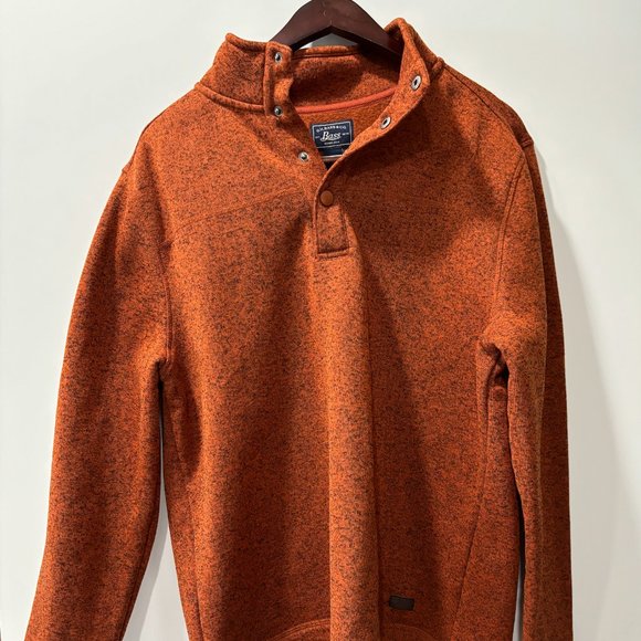 Comfortable and durable - Bass Quarter Button Sweatshirt - Picture 1 of 1